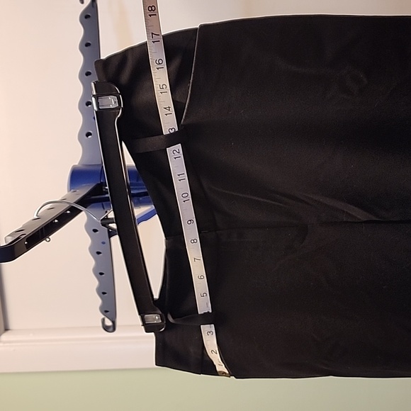 Black Staight Leg Dress Pants - Picture 9 of 11